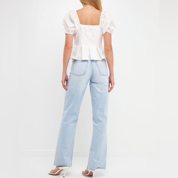 ENDLESS ROSE
CORSET TOP WITH PLEATS - Picture 5 of 8